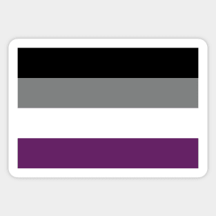 Asexual Pride Flag Sticker